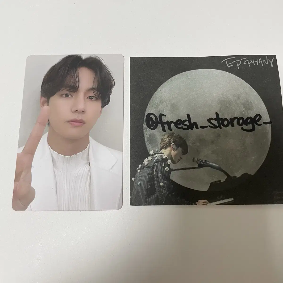 BTS SUGA PTD ON STAGE LIVE　MAKESTAR 特典 Official BTS PTD Las Vegas Live Play Suga/Yoongi Photocard
